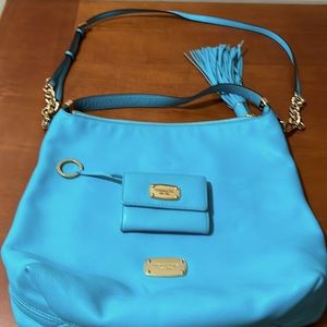 Michael Kors purse and small wallet